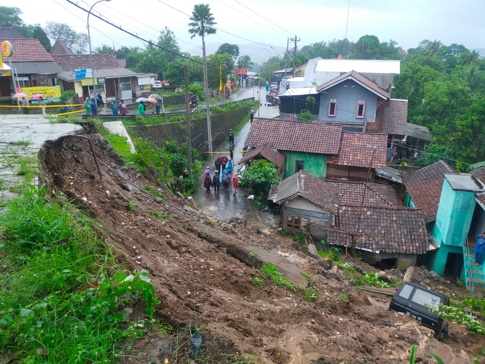 450 Warga Bantul Terdampak Tanah Longsor, Pemkab Dirikan Dua Posko Darurat