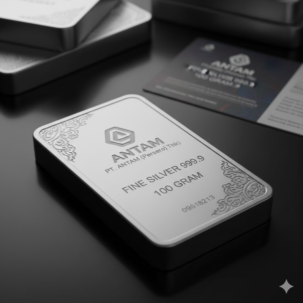 Harga Perak Antam Naik Rp700, Tembus Rp32.625 per Gram pada 25 November 2025