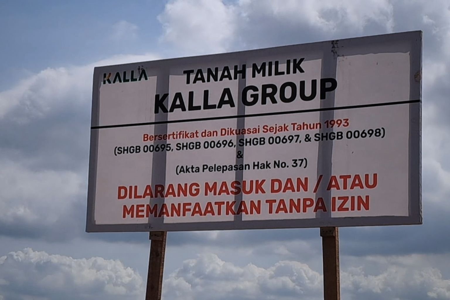 Kasus Lahan Jusuf Kalla di Makassar: GMTD Tegaskan Hak Milik Sah dan Laporkan Penyerobotan