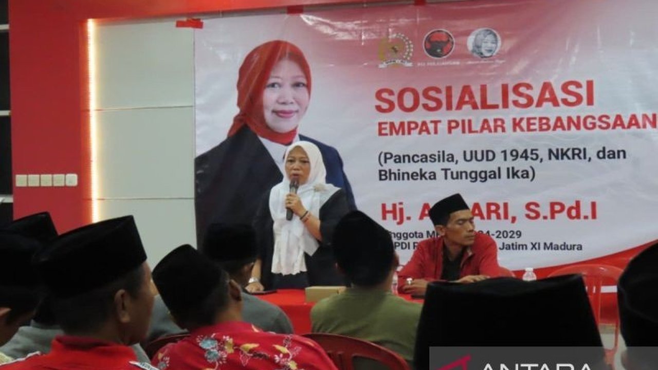 Ansari Ajak Warga Pamekasan Implementasikan Empat Pilar Kebangsaan