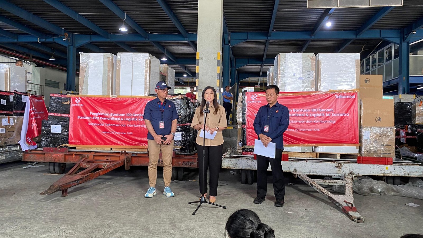 Telkomsel dan Kemkomdigi Percepat Pemulihan Jaringan Sumatra dengan Bantuan Telekomunikasi
