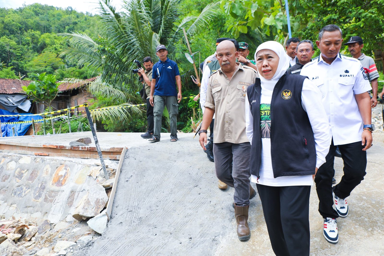 Pemprov Jatim Bangun Dua Jembatan Antar-RT di Pacitan, Perkuat Akses Desa