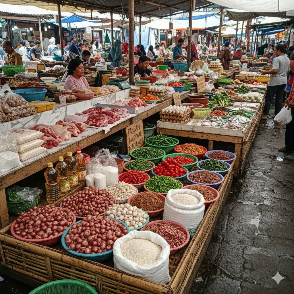 Harga Pangan Nasional Terbaru: Cabai Rawit Merah Rp45.000 dan Telur Ayam Rp29.000 per Kg
