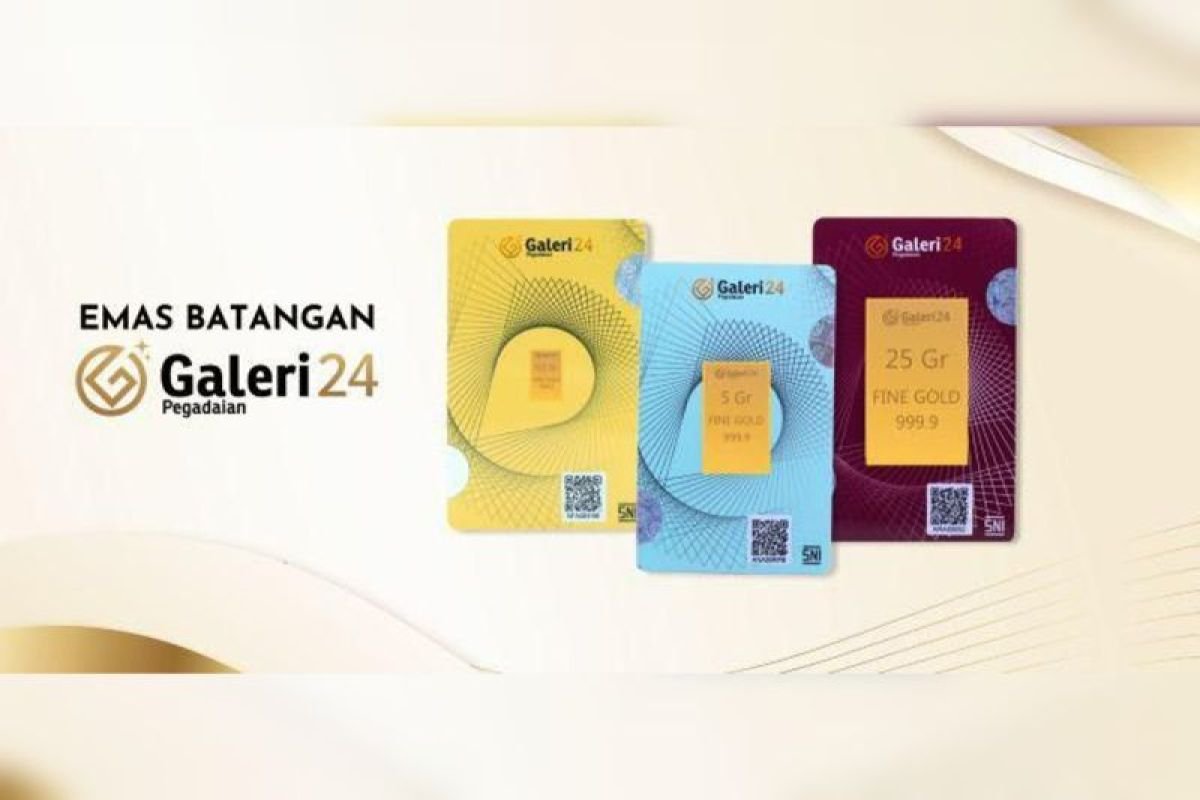 Update Harga Emas Hari Ini: Galeri24 dan UBS Kompak Melemah