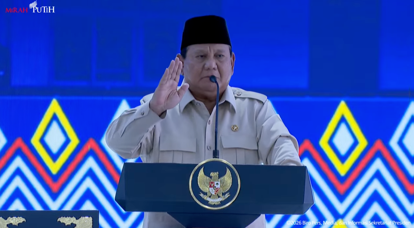 Prabowo Akui Tata Kelola Kekayaan Alam Belum Optimal Selama Puluhan Tahun