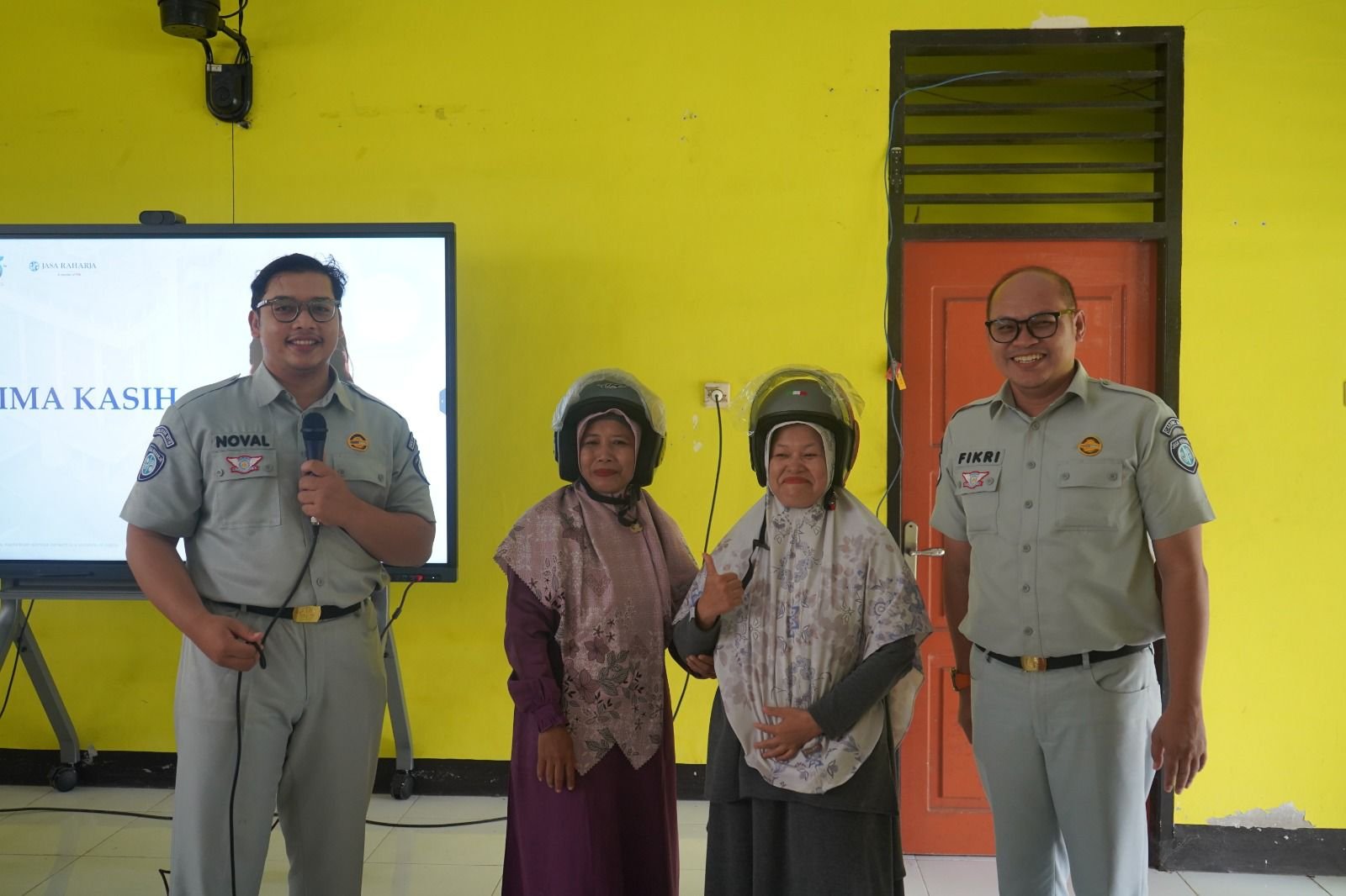 Pelajar Tertib Berlalu Lintas, Jasa Raharja NTB Gelar Sosialiasi di SMAN 1 Kediri