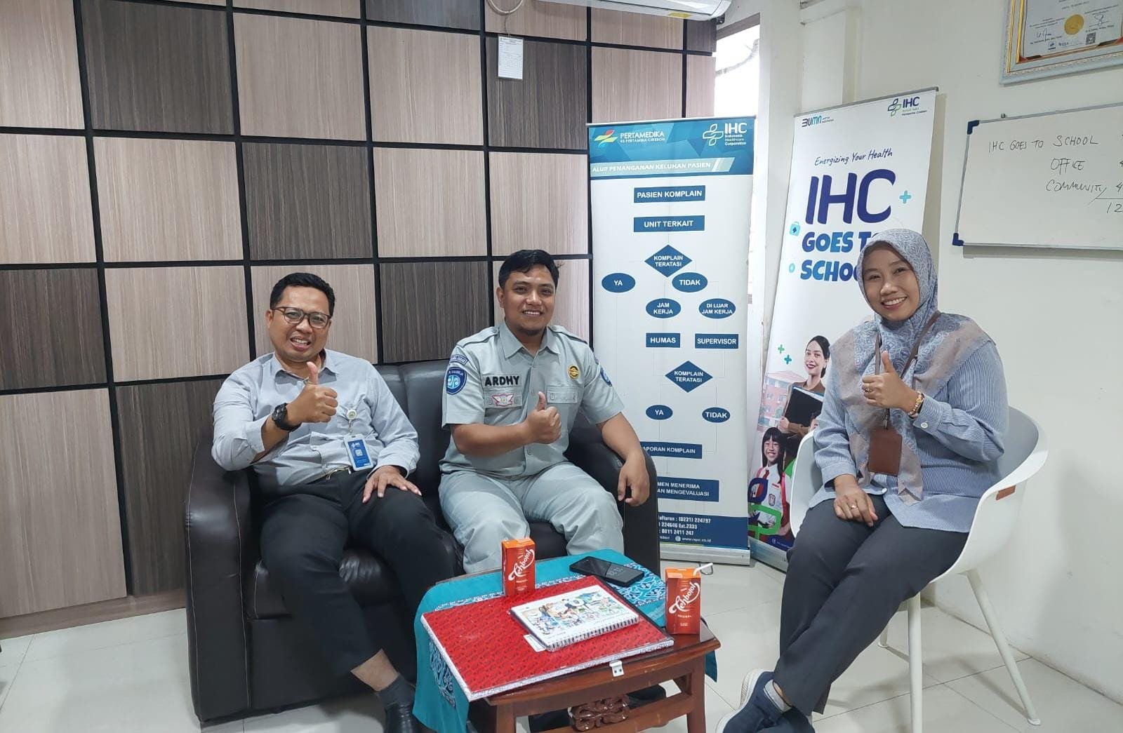 Perkuat Ekosistem Pelayanan, Jasa Raharja Cabang Cirebon Melakukan Kunjungan Ke Rumah Sakit yang berada di Wilayah Cabang Cirebon