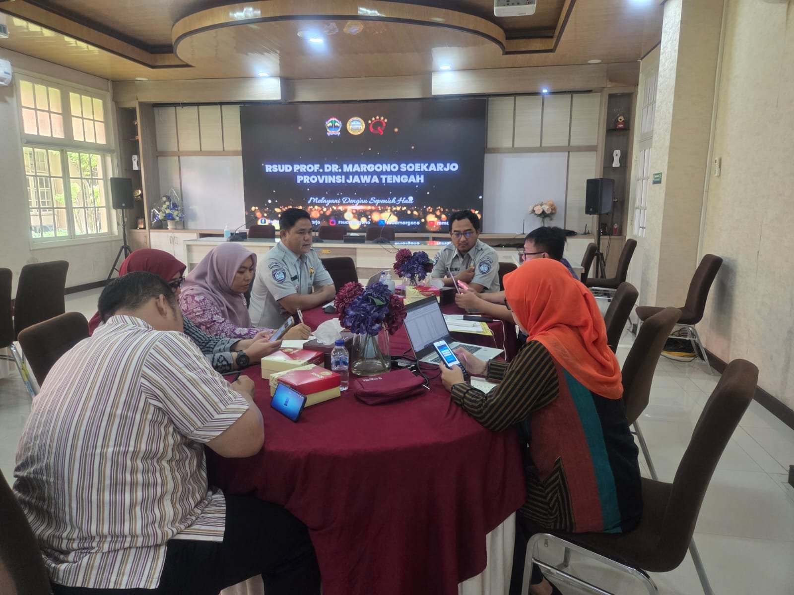 Tingkatkan Transparansi Pelayanan, Jasa Raharja Purwokerto dan RSUD Margono Soekarjo Laksanakan Rekonsiliasi Data