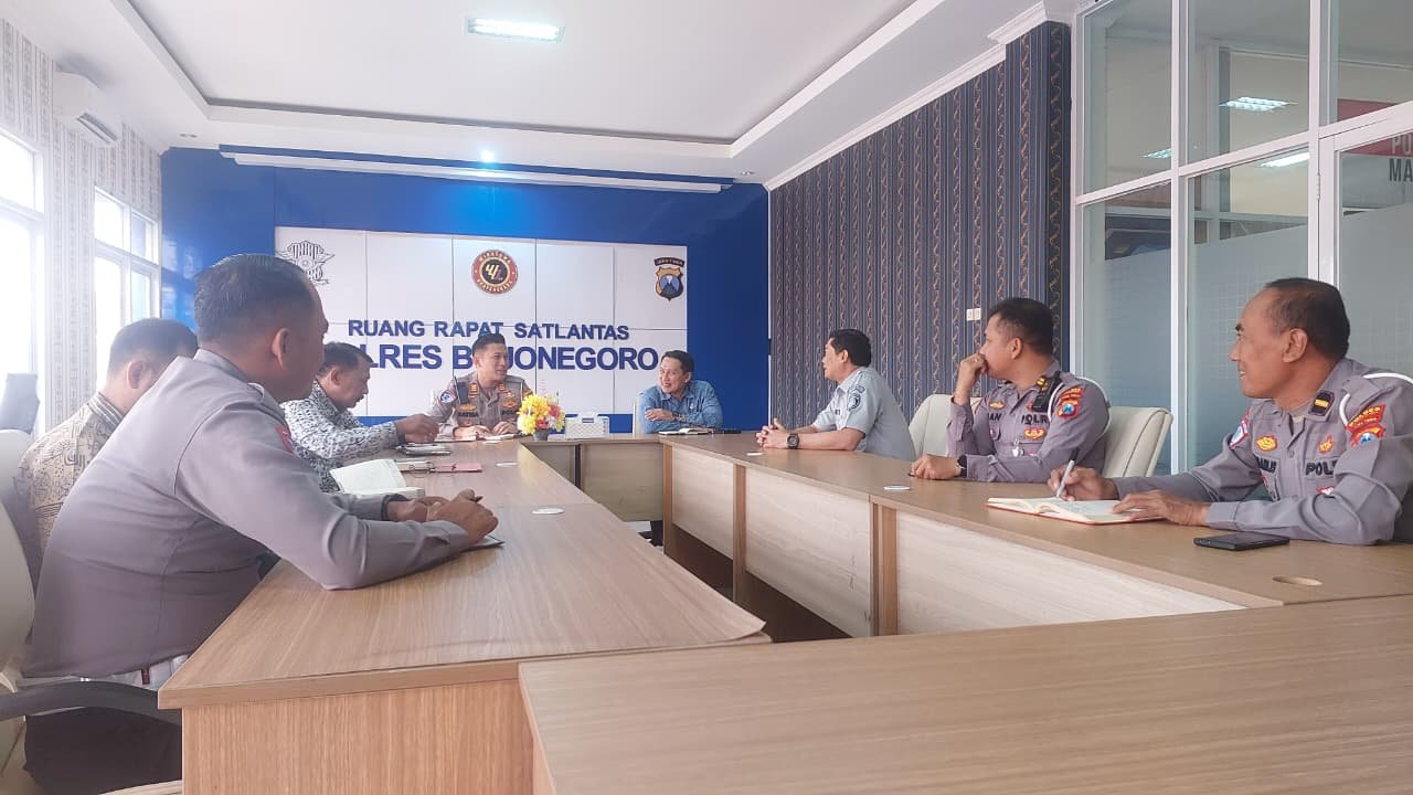 Jasa Raharja Bojonegoro Hadiri Koordinasi Pra Persiapan Operasi Ketupat Semeru 2026 