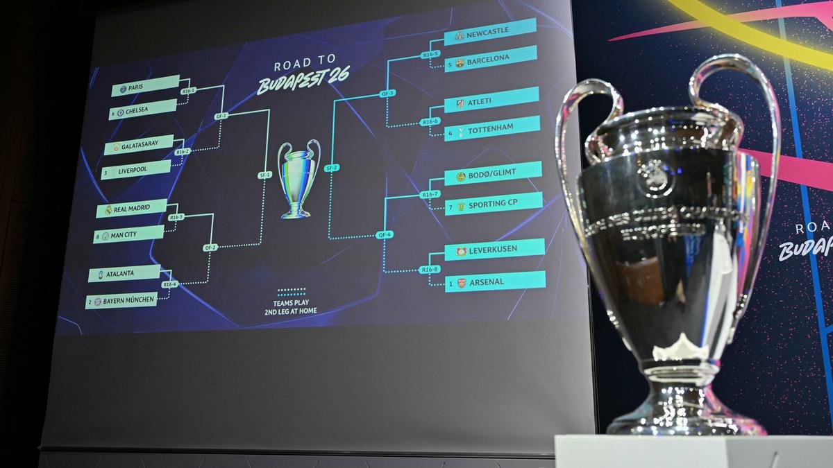 Hasil Drawing 16 Besar Liga Champions 2025/2026: PSG vs Chelsea, Madrid Tantang Man City