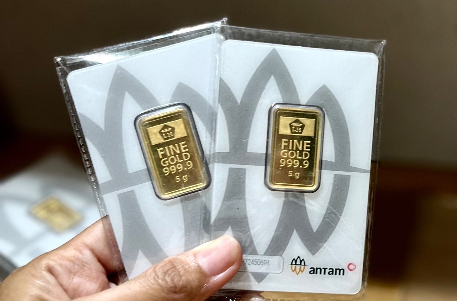 Harga Emas Antam Naik Rp16.000, Jadi Rp3,039 Juta per Gram