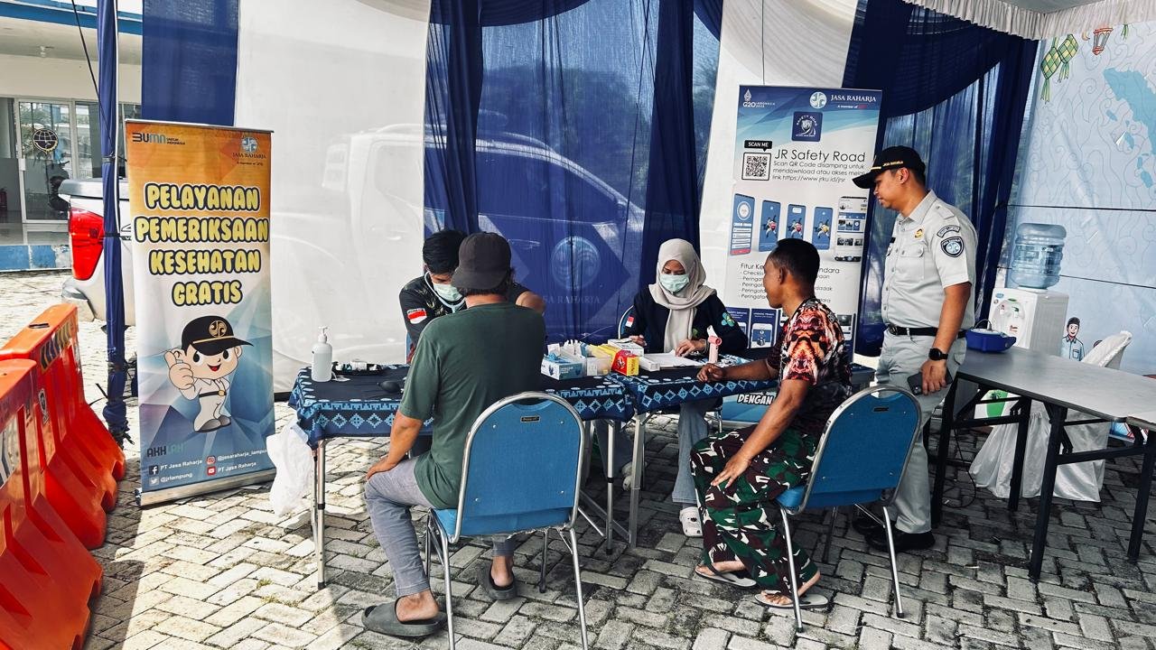 Dukung Keselamatan Berkendara, Layanan Kesehatan GratisHadir di Rest Area UPPKB Way Urang