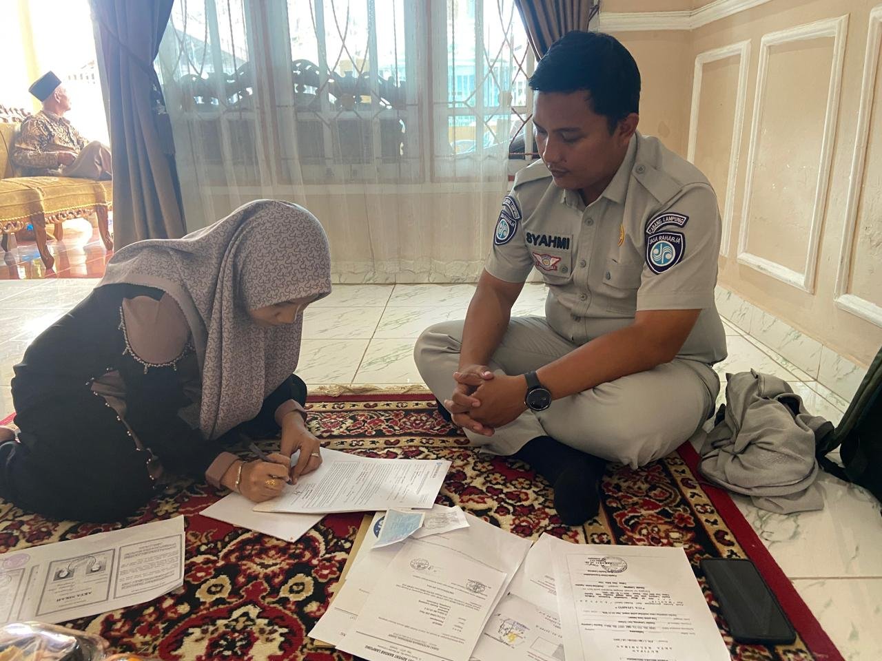 Jasa Raharja Wilayah Lampung Tunjukkan Gerak Cepat Salurkan Santunan kepada Ahli Waris Korban Kecelakaan