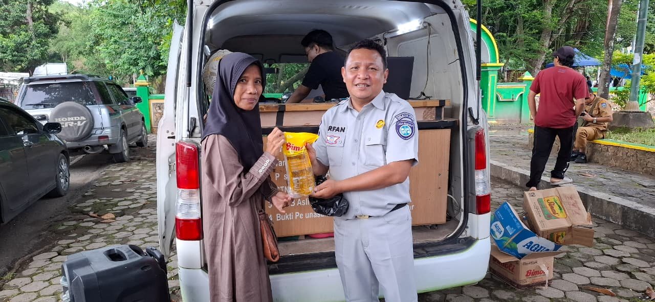 Jasa Raharja Bima Hadir dalam Samsat Berbagi di Taman Ria Dae La Kosa