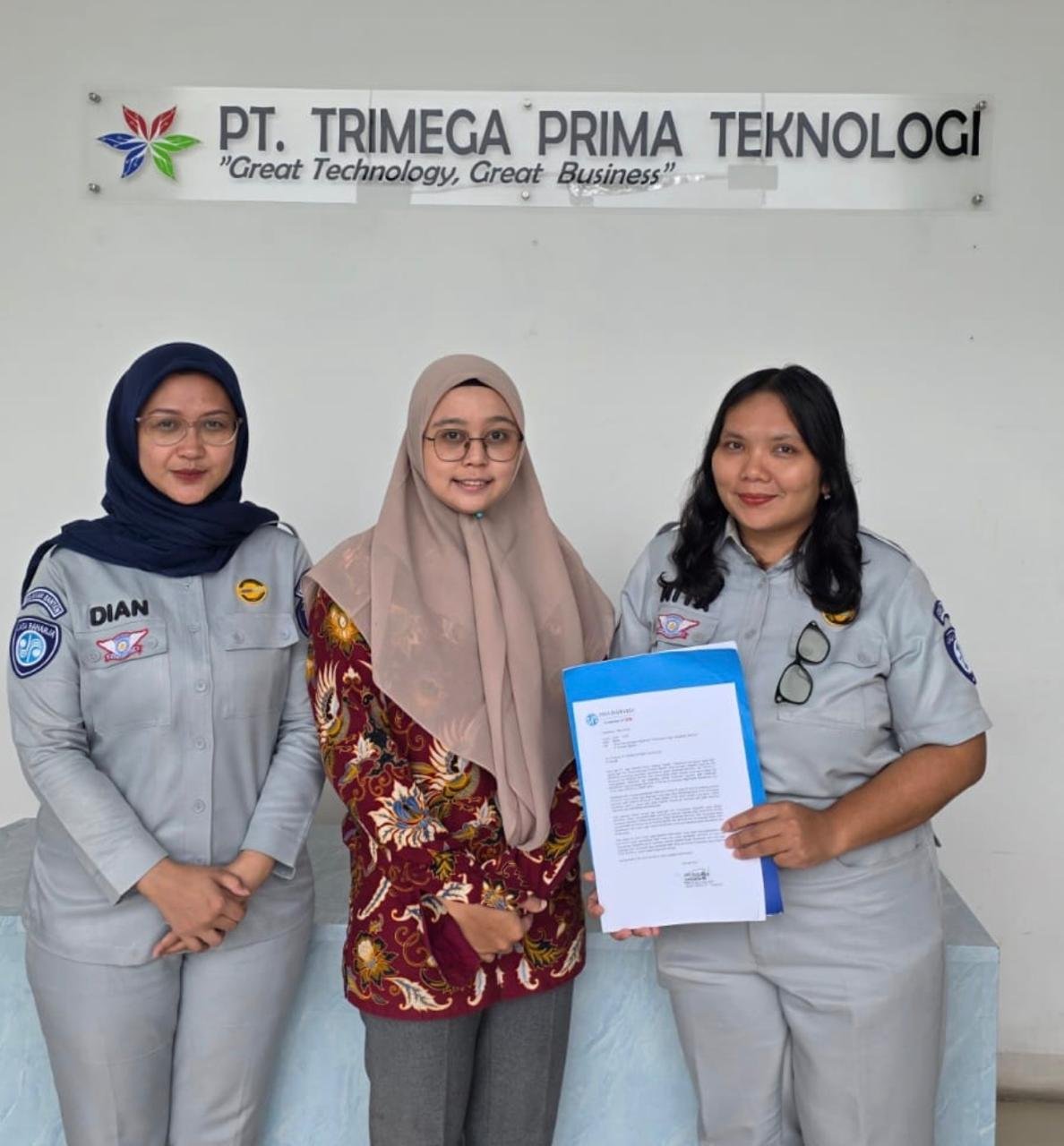 Jasa Raharja Tangerang kunjungi PT. Trimega Prima Teknologi Guna Meningkatkan Kepatuhan Pembayaran PKB dan SWDKLLJ