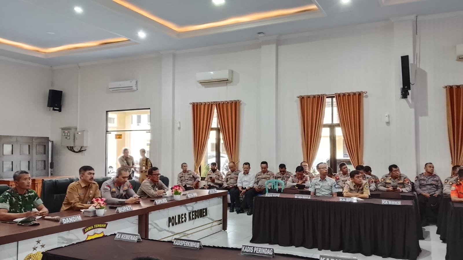 Jasa Raharja Kebumen Hadiri Rakor Lintas Sektoral bersama Forkopimda dalam Kesiapan Pengamanan Lebaran 2026