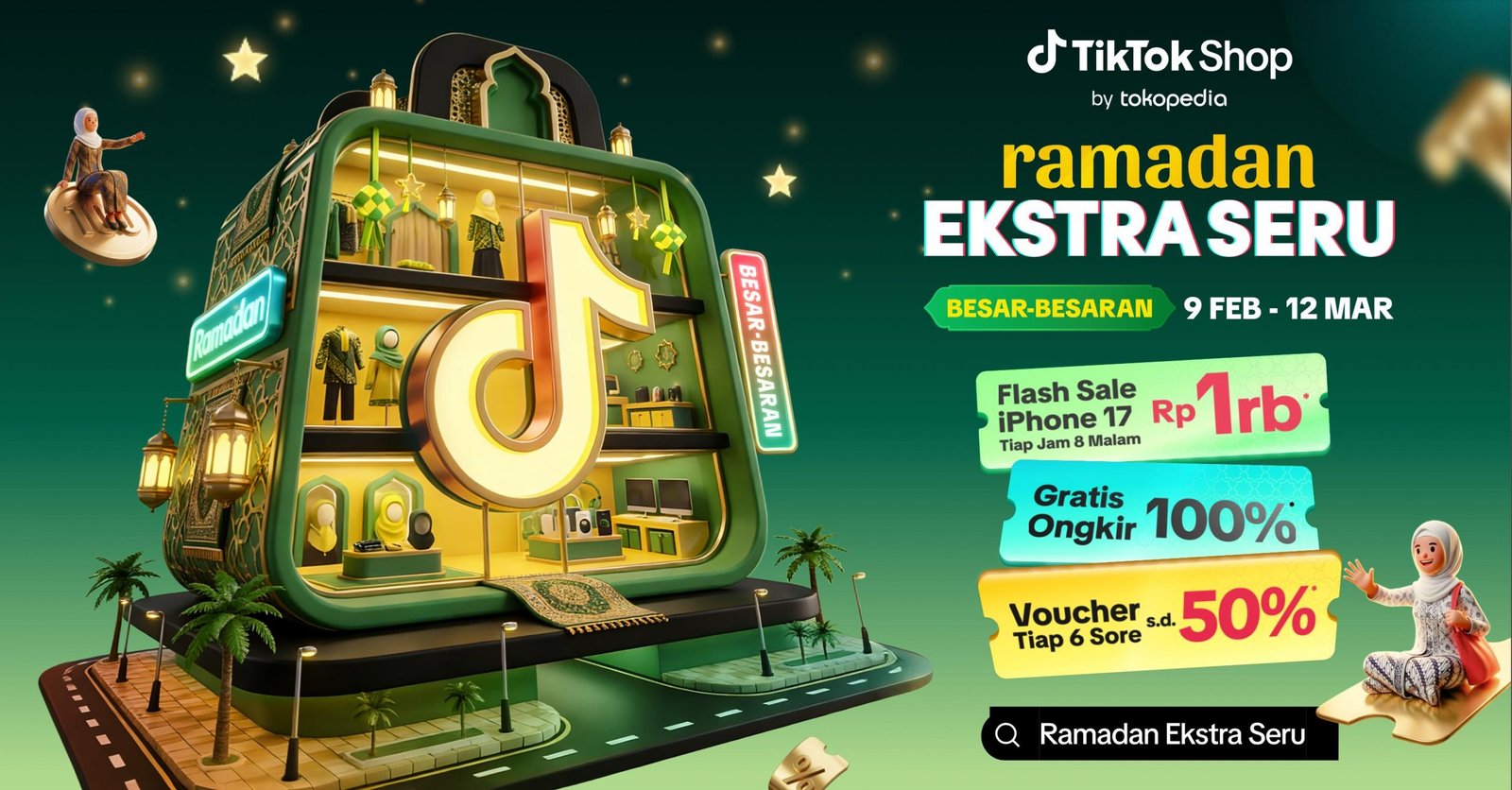 Ramadhan Dorong Lonjakan Penjualan UMKM di Tokopedia dan TikTok Shop