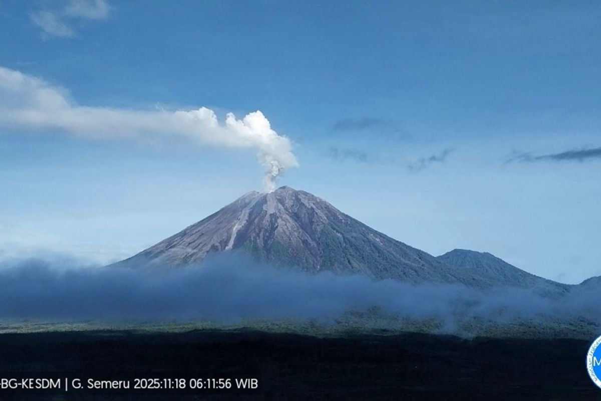 Gunung Semeru Tetap Siaga Level III, Gempa Letusan Terekam Seismograf