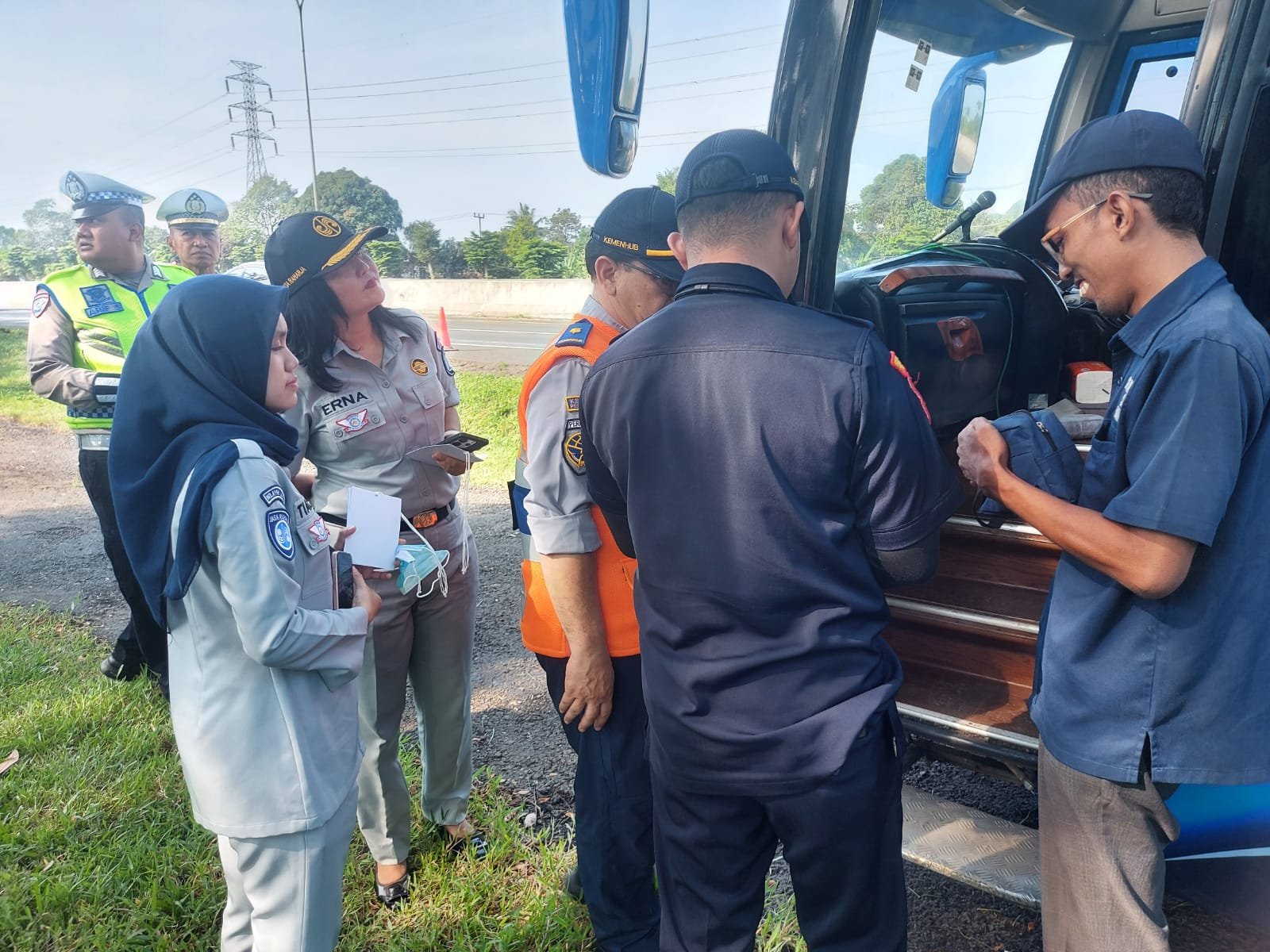 Kolaborasi Jasa Raharja Bogor dan Dirjen Perhubungan Darat  dalam Inspeksi Keselamatan Lalu Lintas dan Angkutan Jalan
