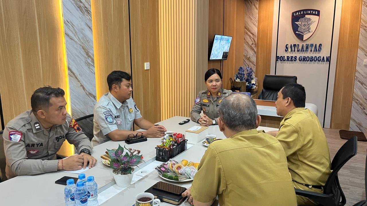 Sinergi Lintas Sektoral Perketat Pengawasan Titik Rawan Laka di Grobogan