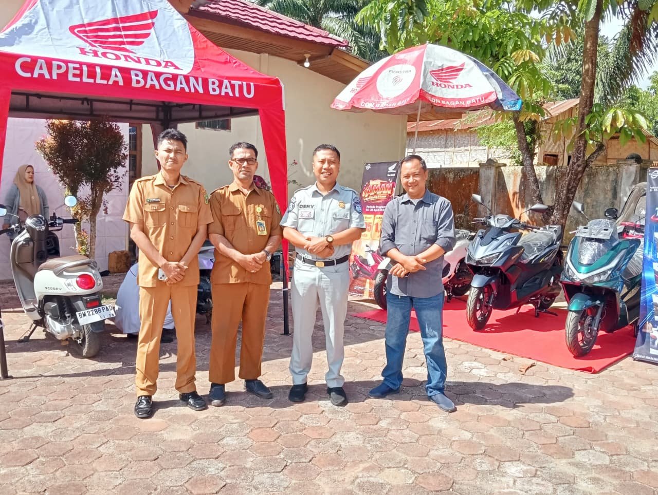 Jasa Raharja Dumai Bersama Samsat dan Honda Bagan Batu Hadirkan Service Murah untuk Wajib Pajak