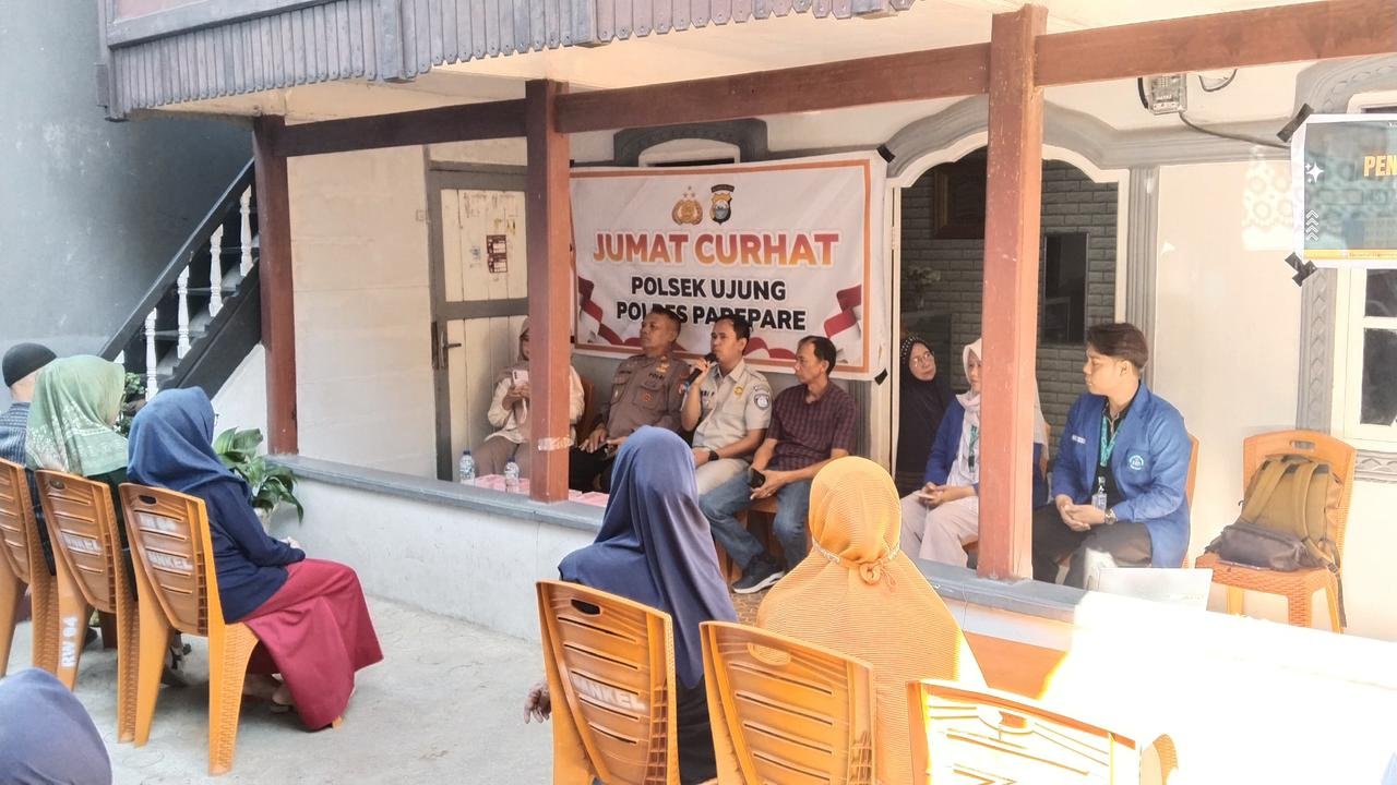 Lewat Giat “Jumat Curhat”, Jasa Raharja Cabang Parepare Ajak Masyarakat Lebih Peduli Keselamatan Berkendara