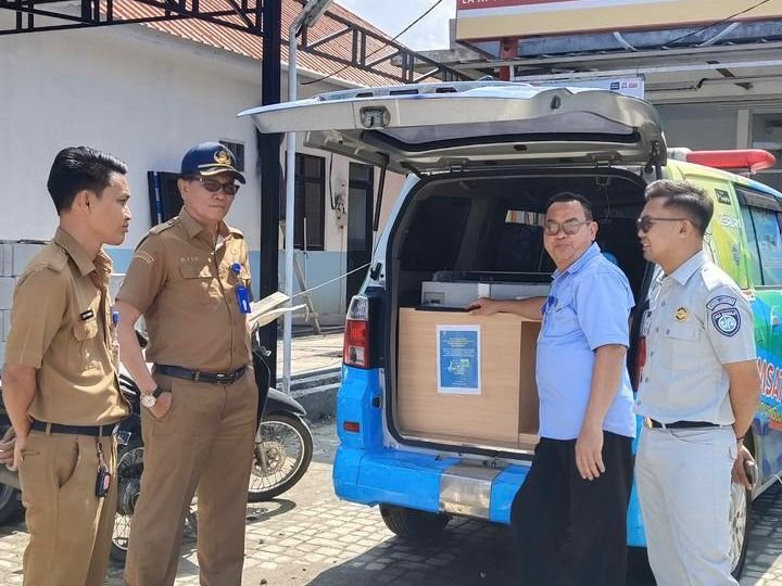 Sinergi Lintas Instansi, Samsat Pesisir Barat Gencarkan Sosialisasi PKB di Bengkunat