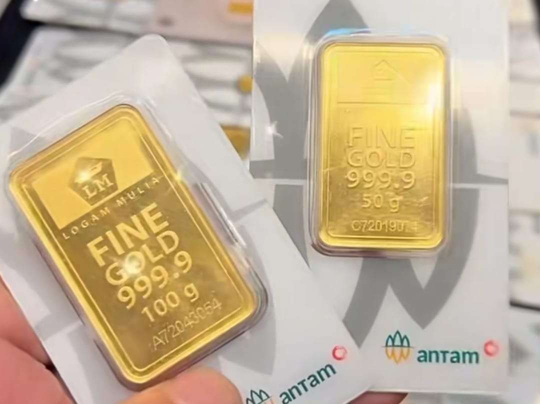 Harga Emas Antam Hari Ini Naik, Berikut Rincian Pecahannya