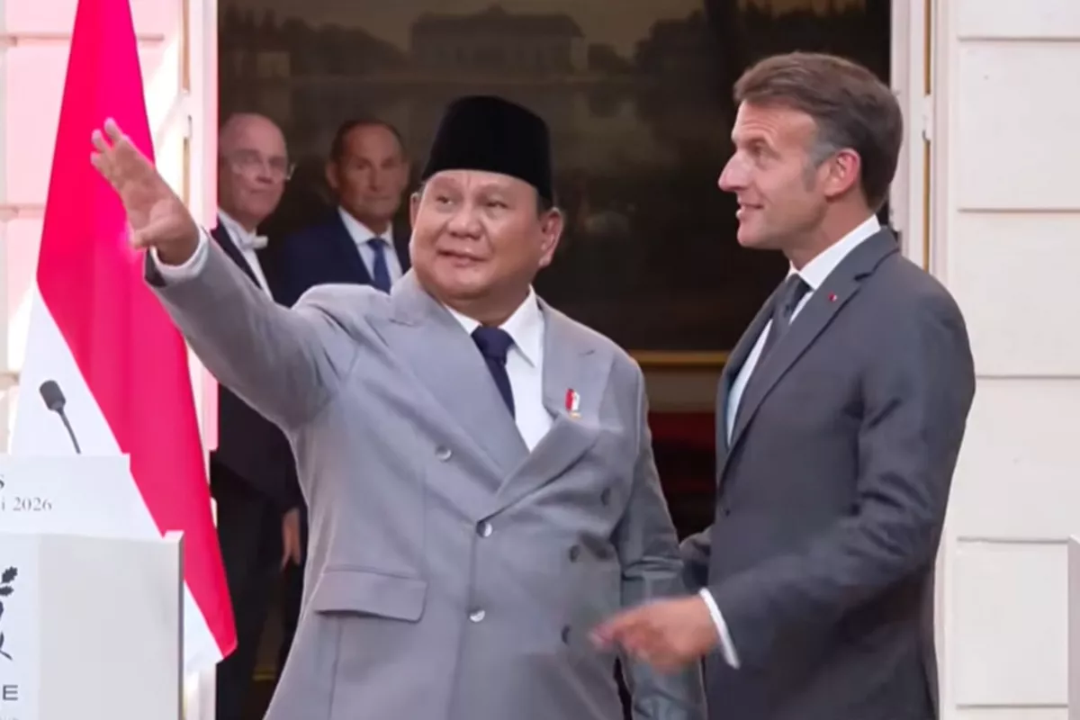 Di Paris, Prabowo Tegaskan Dukungan RI-Prancis untuk Kemerdekaan Palestina