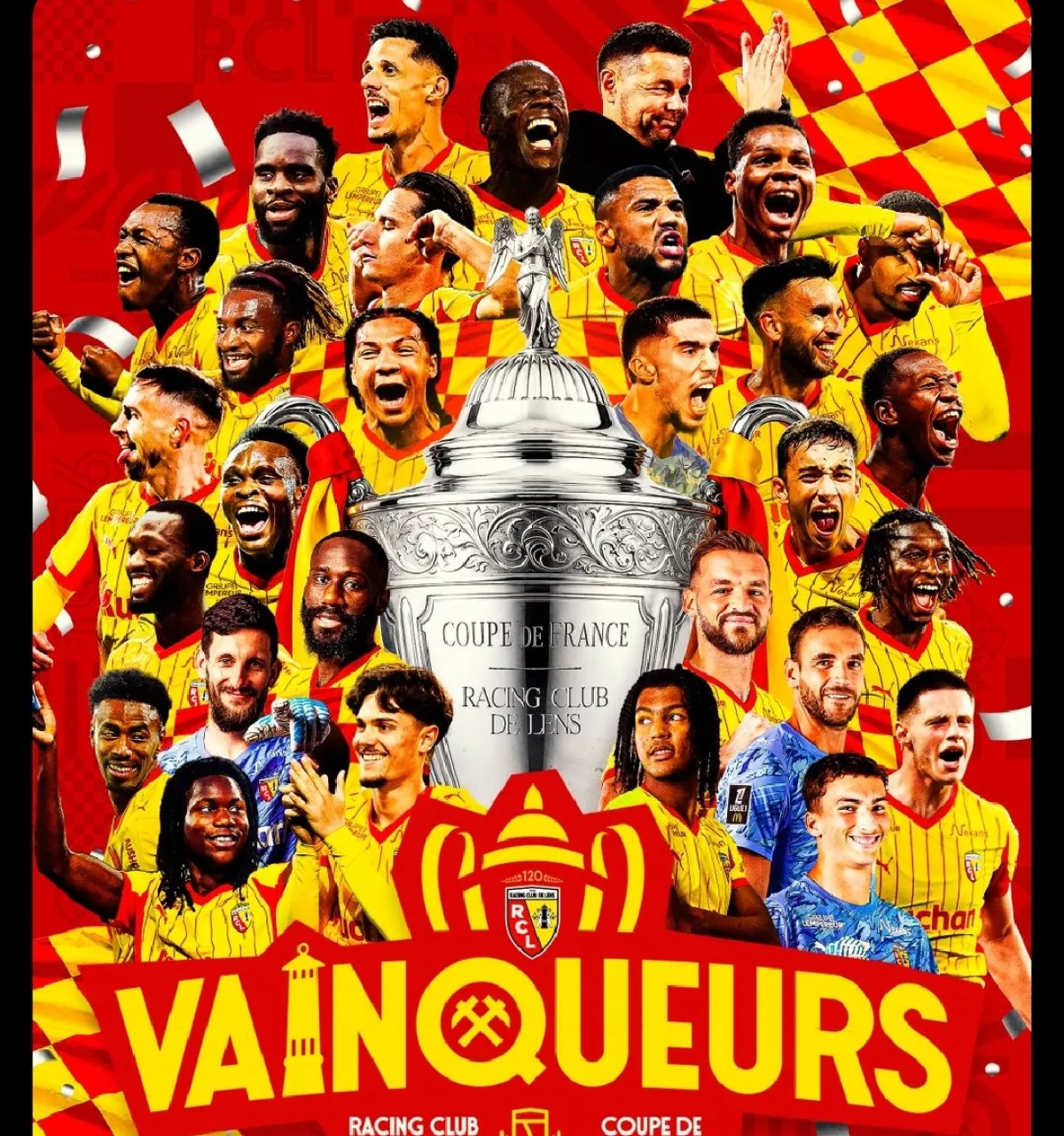 Lens Cetak Sejarah dengan Menjuarai Piala Prancis Setelah Bungkam Nice