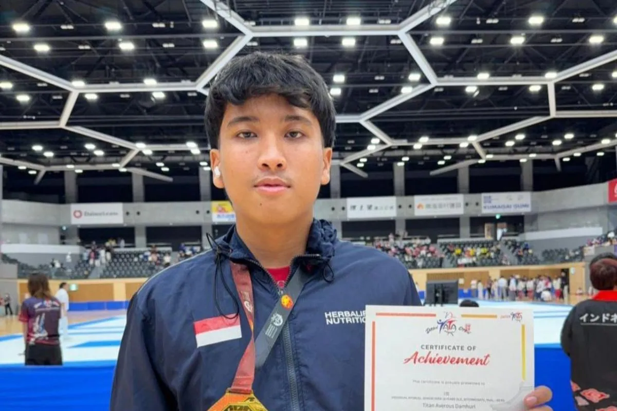 Titan Averous Harumkan Nama UI dengan Medali Emas di WATA Open 2026 Jepang