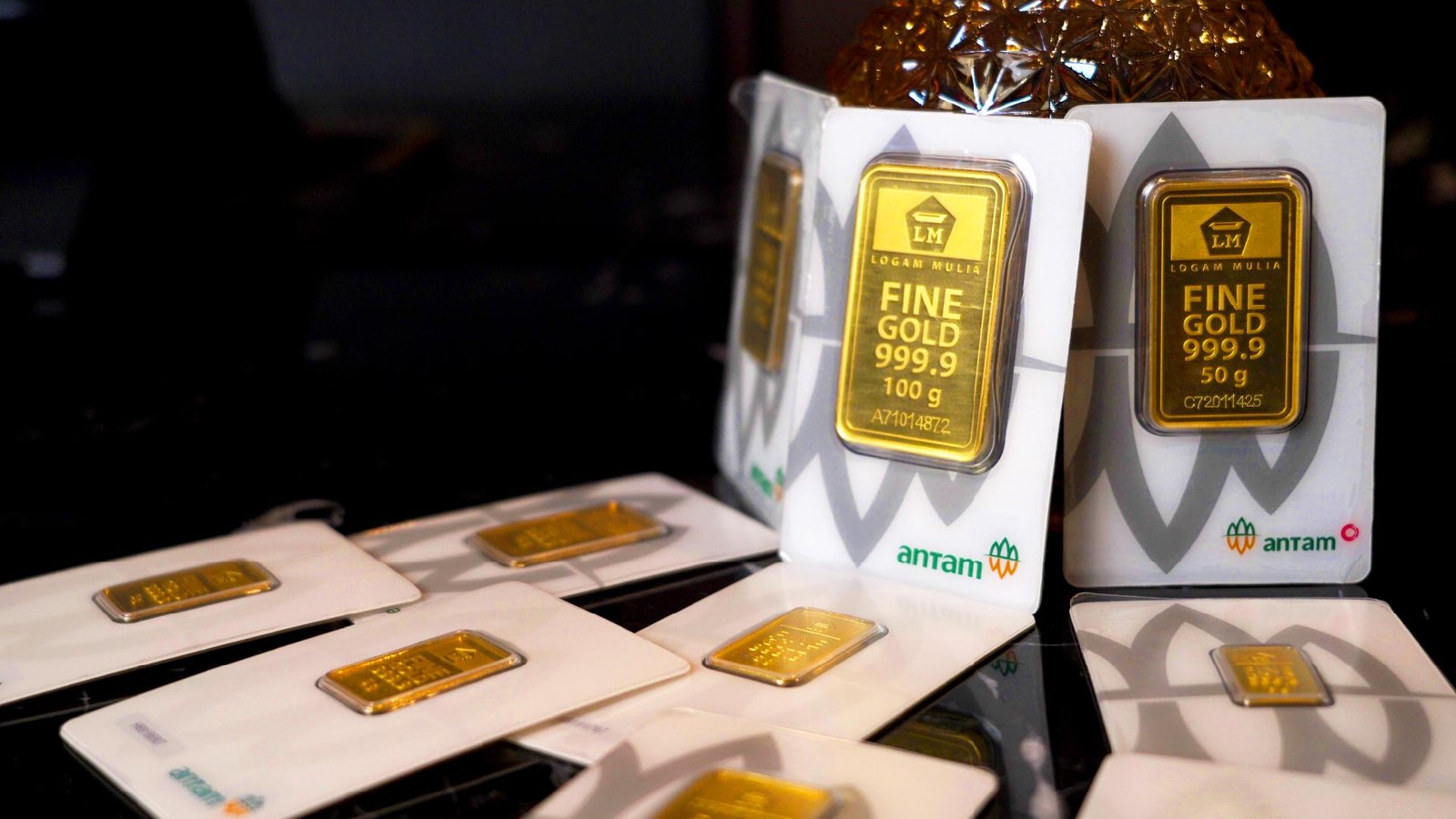 Harga Emas Antam Hari Ini Turun Rp5.000, Kini Jadi Rp2,798 Juta per Gram