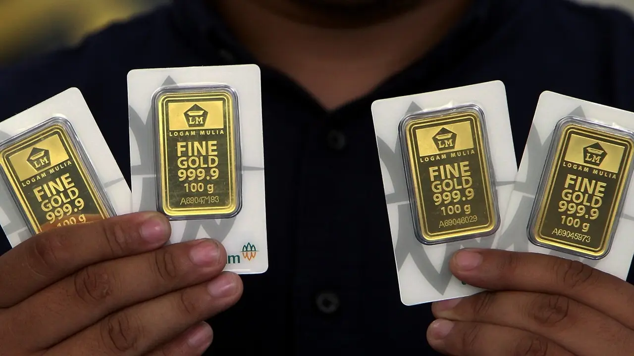 Harga Emas Antam Naik Rp25.000, Tembus Rp2,799 Juta per Gram