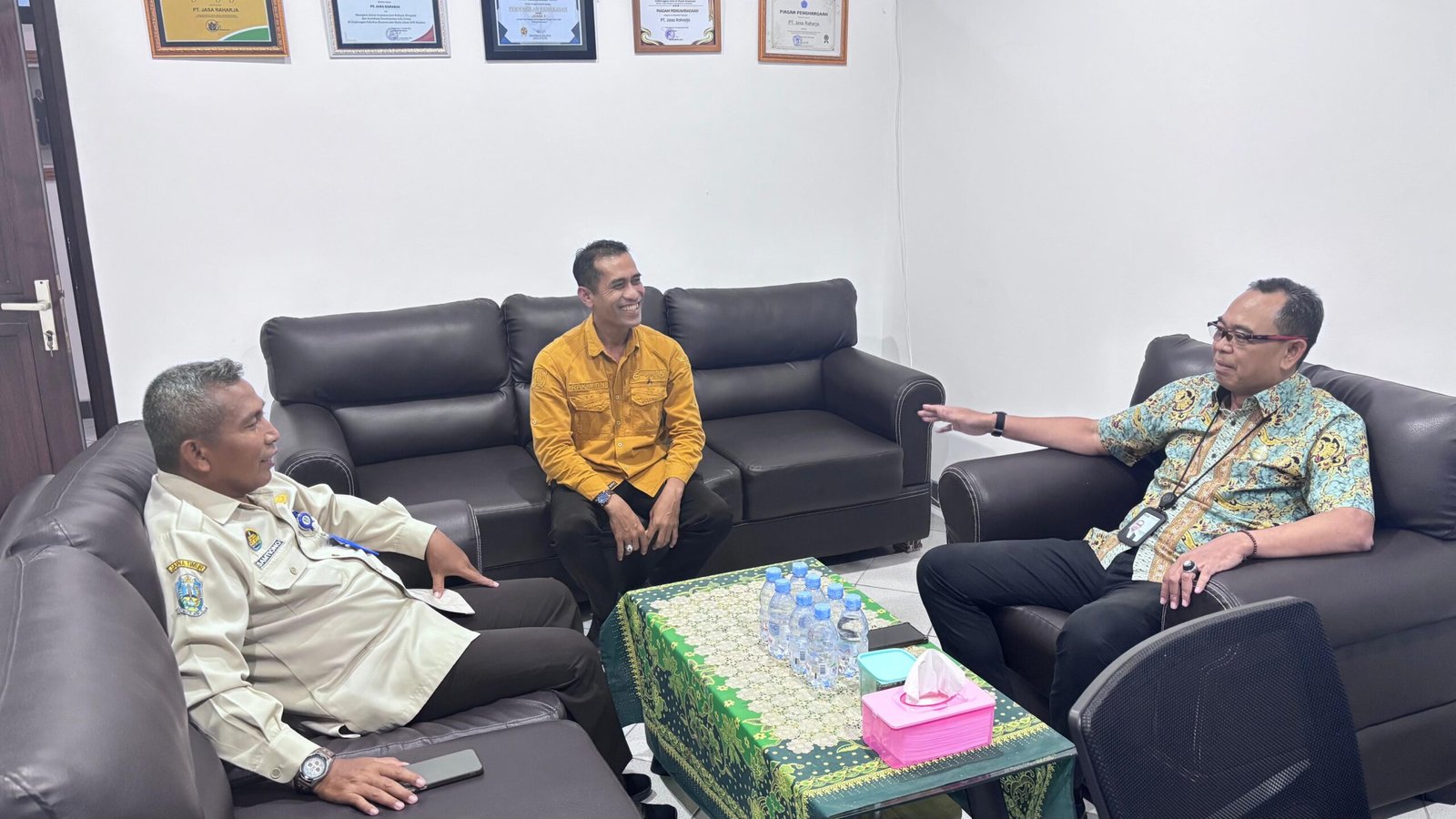 Kunjungan Kepala UPTD PPD Sumenep Bapenda Provinsi Jawa Timur ke Jasa Raharja Cabang Pamekasan