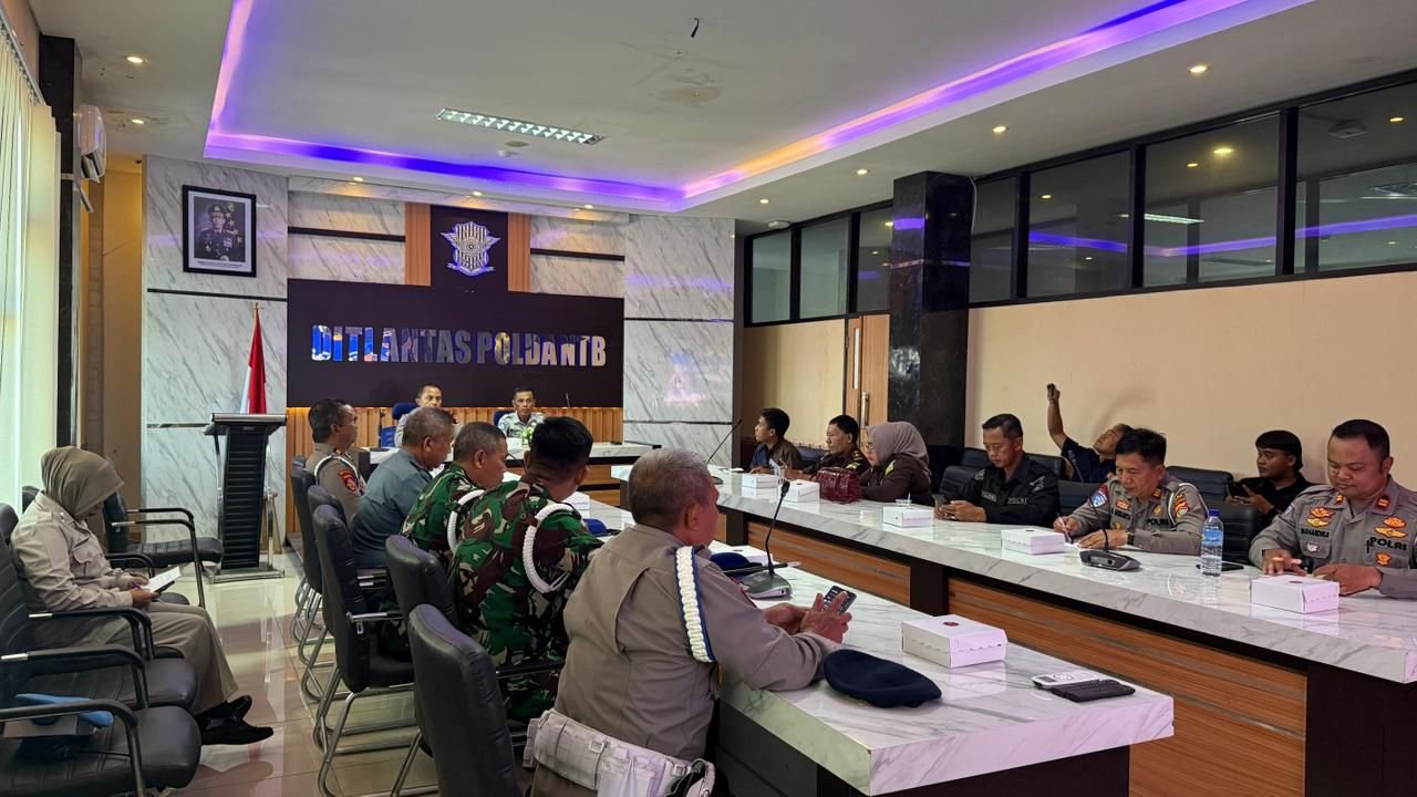 Dukung Keselamatan Berlalu Lintas, Jasa Raharja Kanwil NTB Hadiri Rakor Operasi Patuh 2026