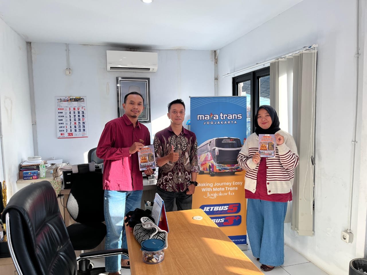 Kunjungi PO Mata Transport, Jasa Raharja Tegaskan Pentingnya Kepatuhan IWKBU dan SWDKLLJ
