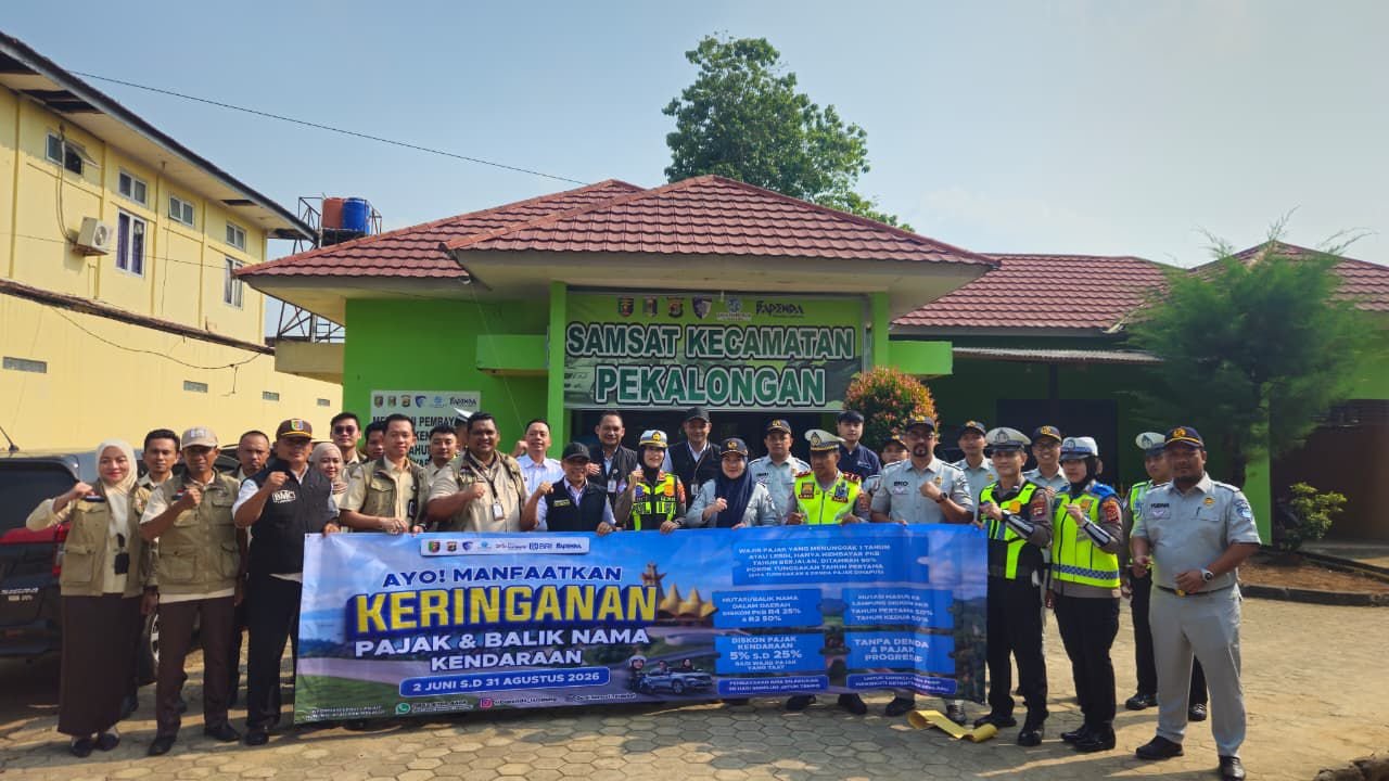 Operasi Gabungan di Lampung Timur, Jasa Raharja dan Mitra Samsat Sosialisasikan Program Keringanan Pajak