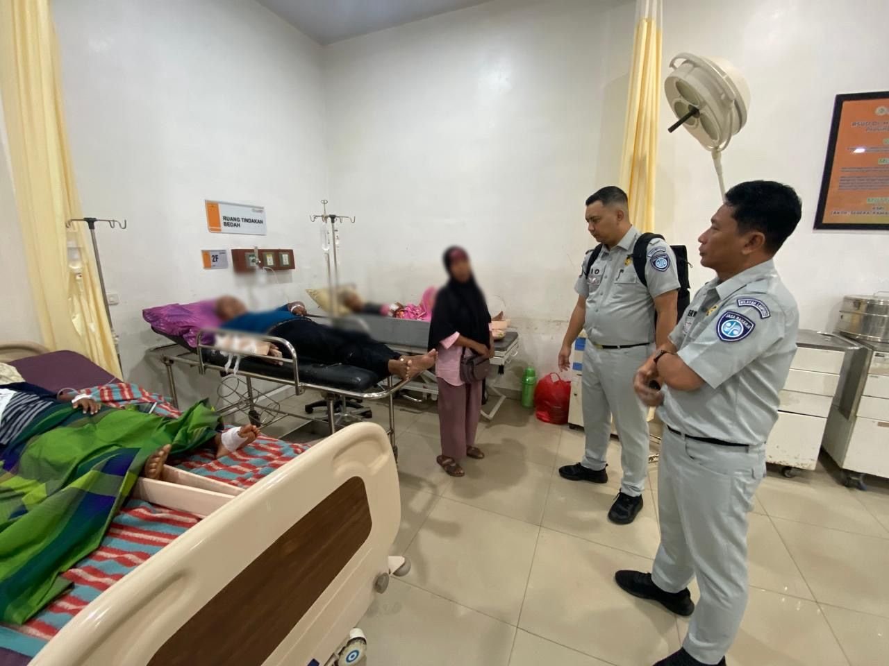 Kecelakaan Di Tol Bakauheni-Terbanggi Besar KM 102, Jasa Raharja Lampung Cepat Tanggap Jamin Seluruh Korban