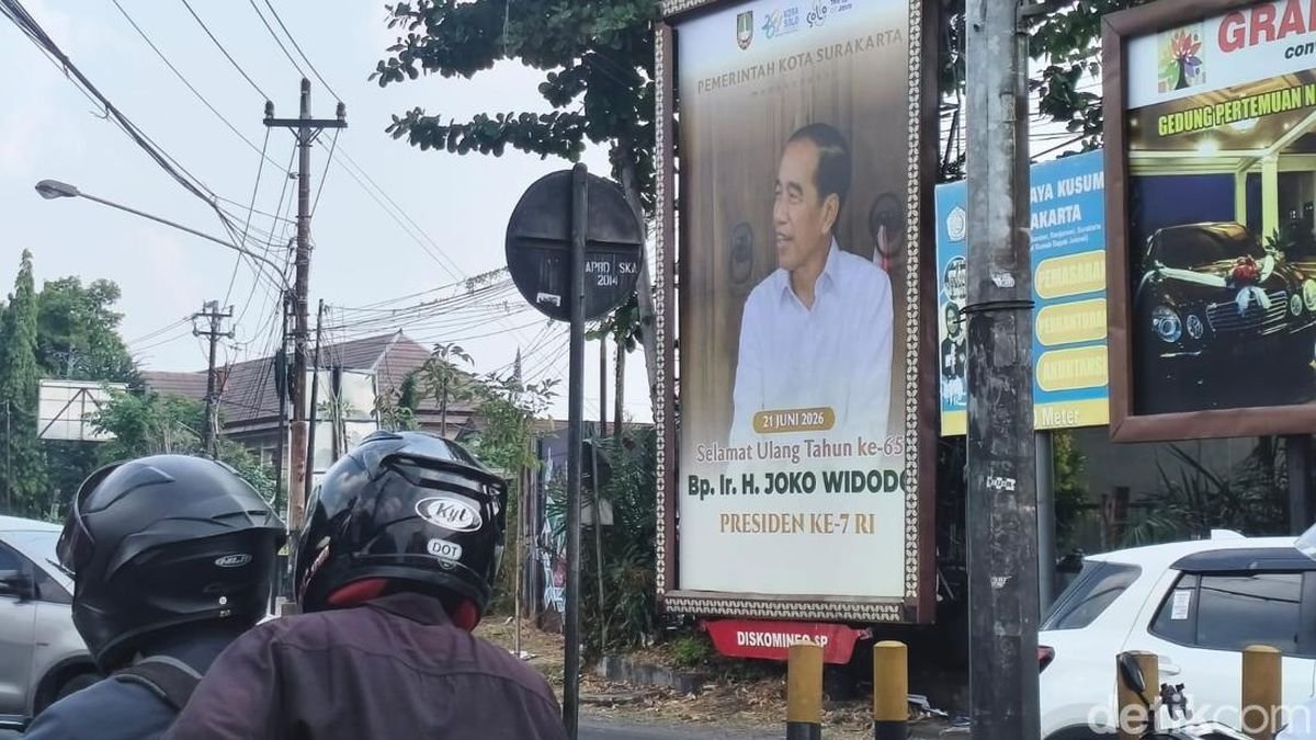 Baliho Ulang Tahun Jokowi Tuai Sorotan, Gerindra Pertanyakan Konsistensi Pemkot Solo