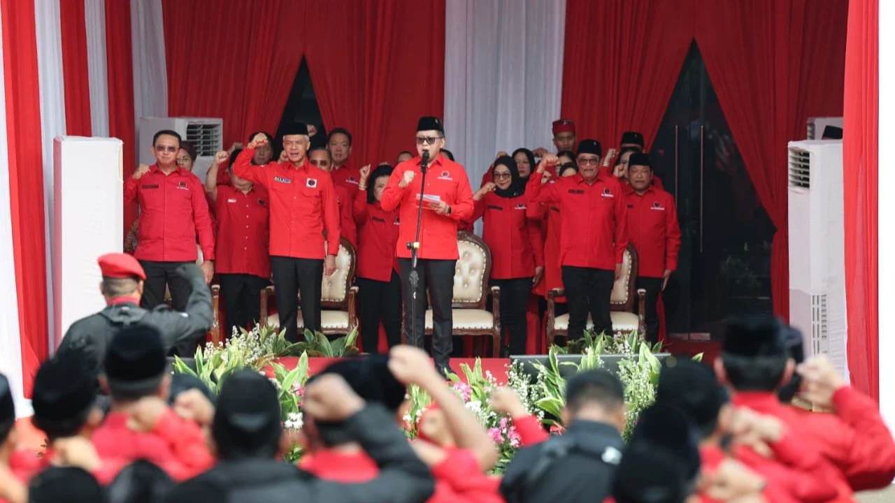 Hasto Tegaskan Kritik Warga Tak Boleh Dibungkam di Hari Lahir Pancasila