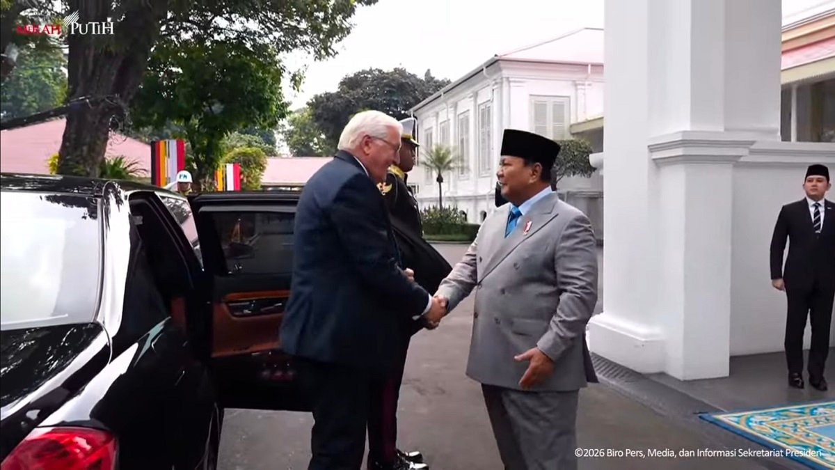 Indonesia-Jerman Perkuat Kemitraan Strategis Lewat Pertemuan Prabowo dan Steinmeier