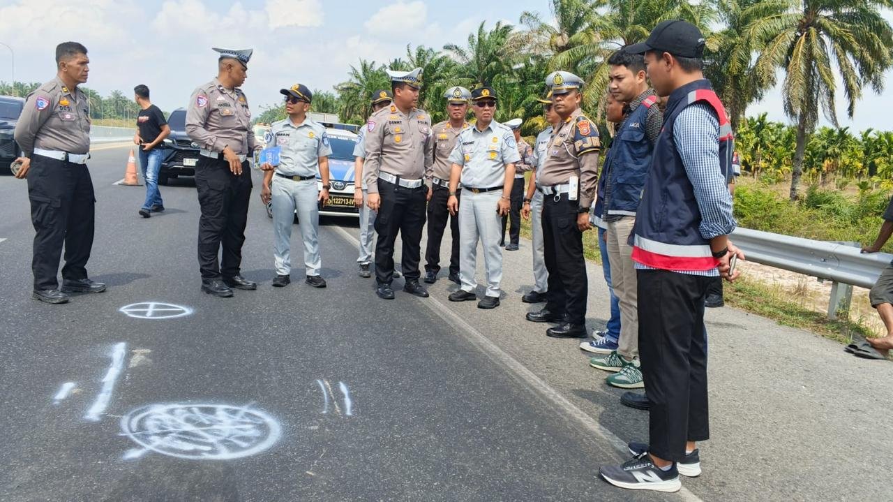 Jasa Raharja Gerak Cepat Jamin Korban Kecelakaan Minibus dan Dump Truk di Tol Pekanbaru–Dumai