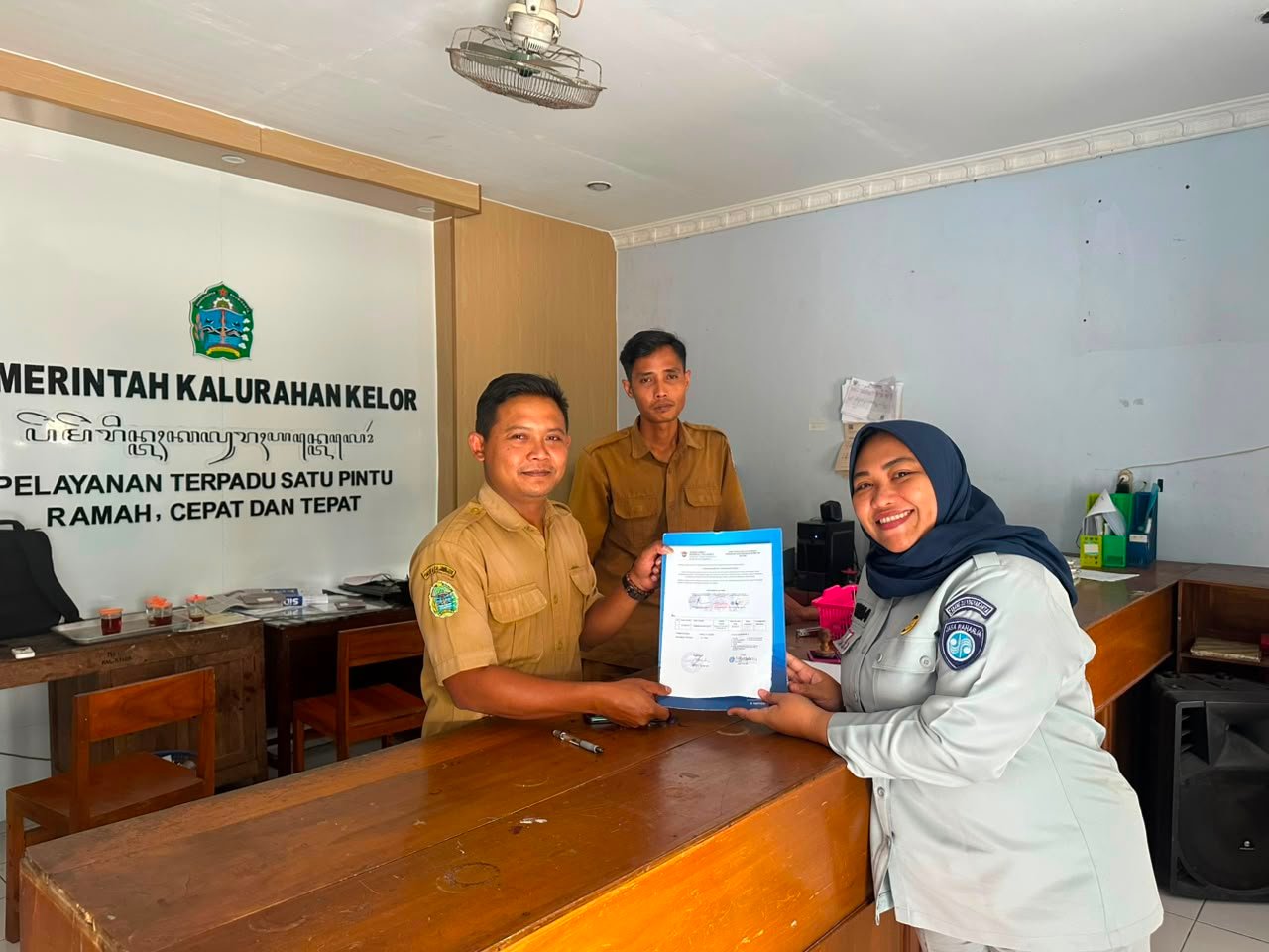 Jasa Raharja Gelar SIGAP Instansi di Kalurahan Kelor Karangmojo untuk Tingkatkan Kepatuhan PKB dan SWDKLLJ