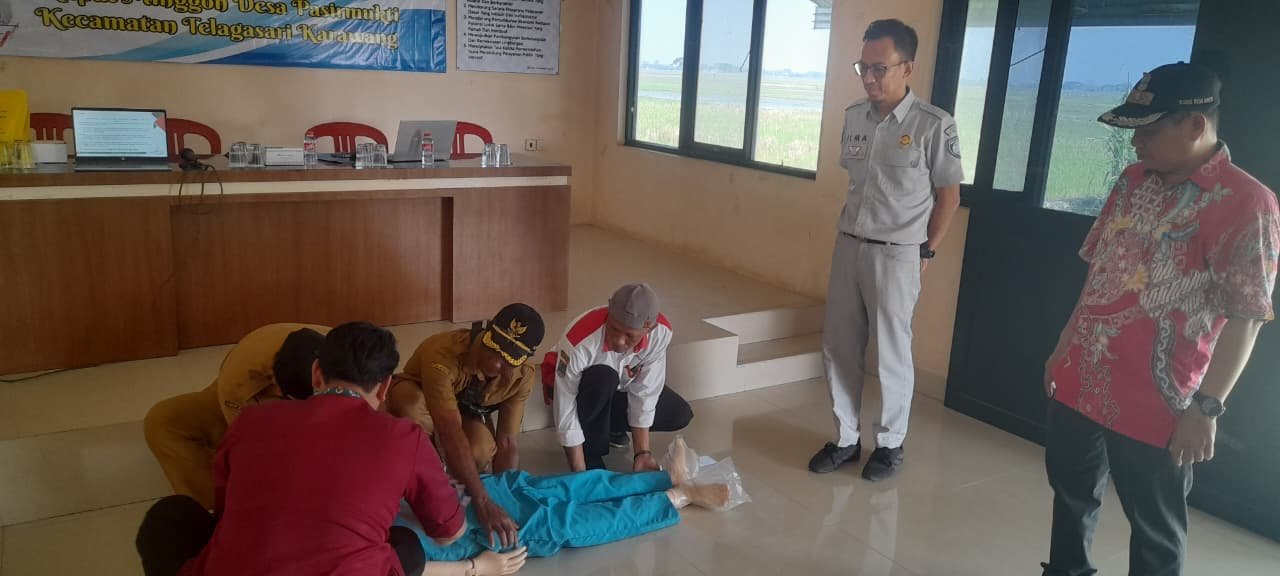 Jasa Raharja Karawang Gelar Pelatihan PPGD di Kecamatan Telagasari untuk Tingkatkan Kesiapsiagaan Penanganan Korban Kecelakaan