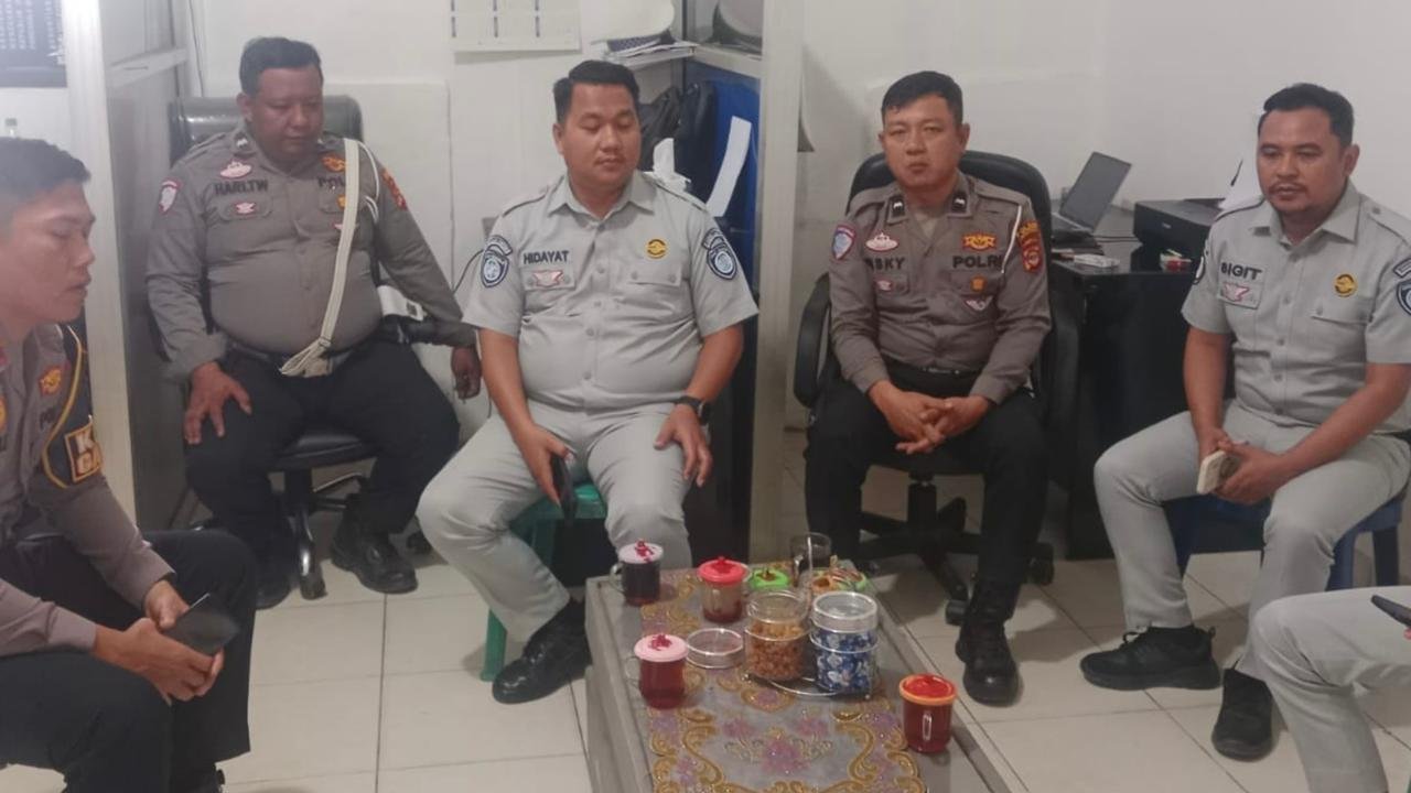 Jasa Raharja dan Unit Kamsel Polres Lampung Tengah Perkuat Sinergi Tekan Angka Kecelakaan Lalu Lintas