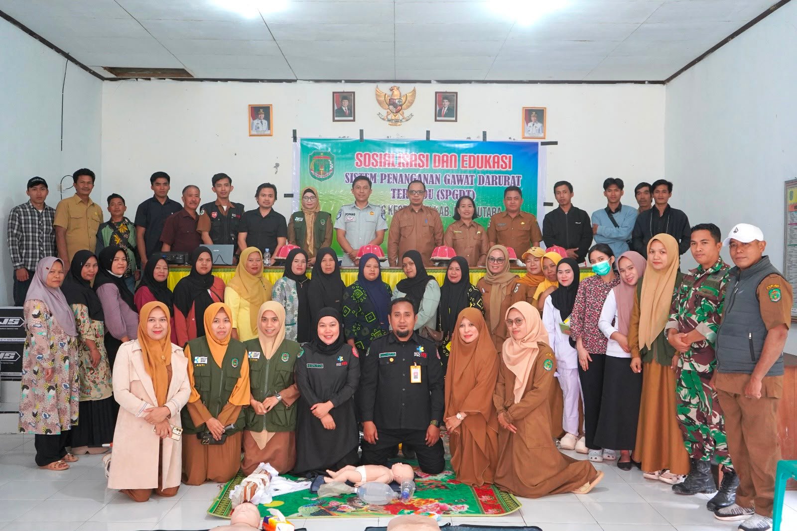 Perkuat Penanganan Gawat Darurat, Jasa Raharja Palopo Bersama Dinas Kesehatan Gelar Sosialisasi dan Edukasi SPGDT di Kab. Luwu Utara