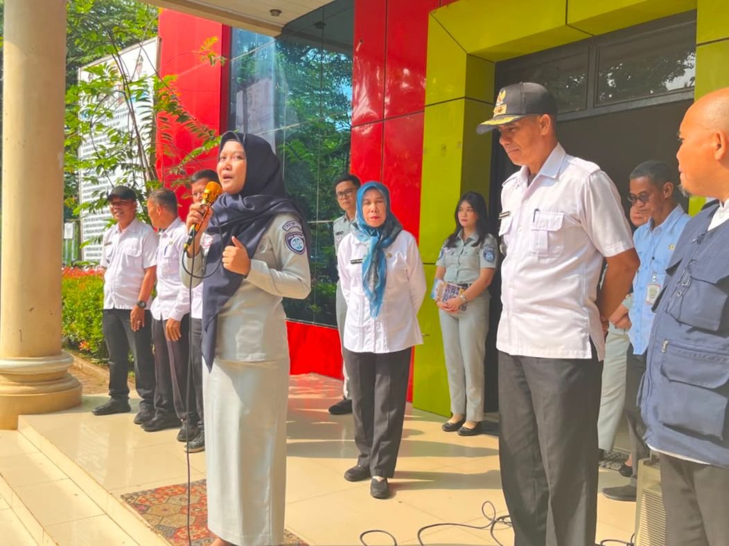 Samsat Bandar Lampung Gencarkan Sosialisasi Program Keringanan Pajak Kendaraan Bermotor di Kecamatan Rajabasa