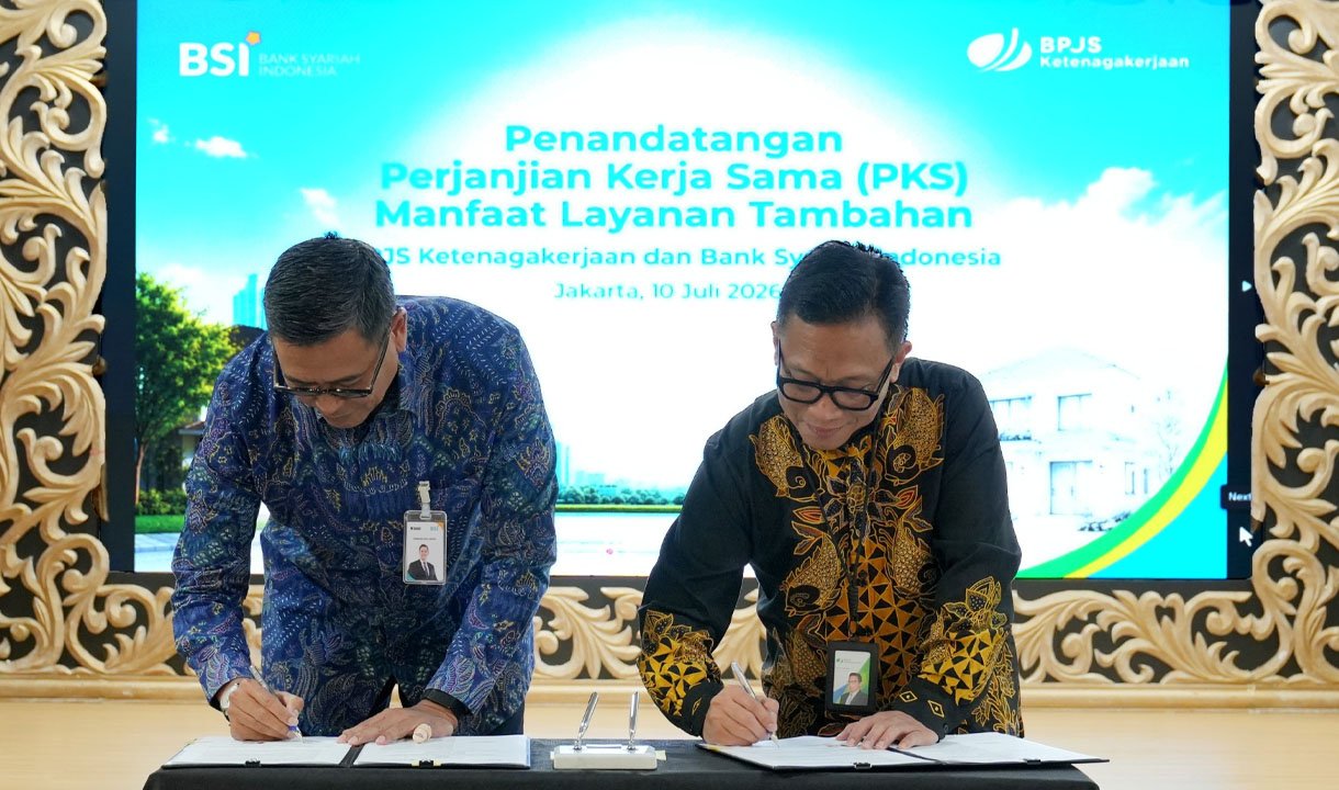 Kolaborasi BSI dan BPJS Ketenagakerjaan Permudah Pekerja Miliki Rumah Lewat KPR Syariah