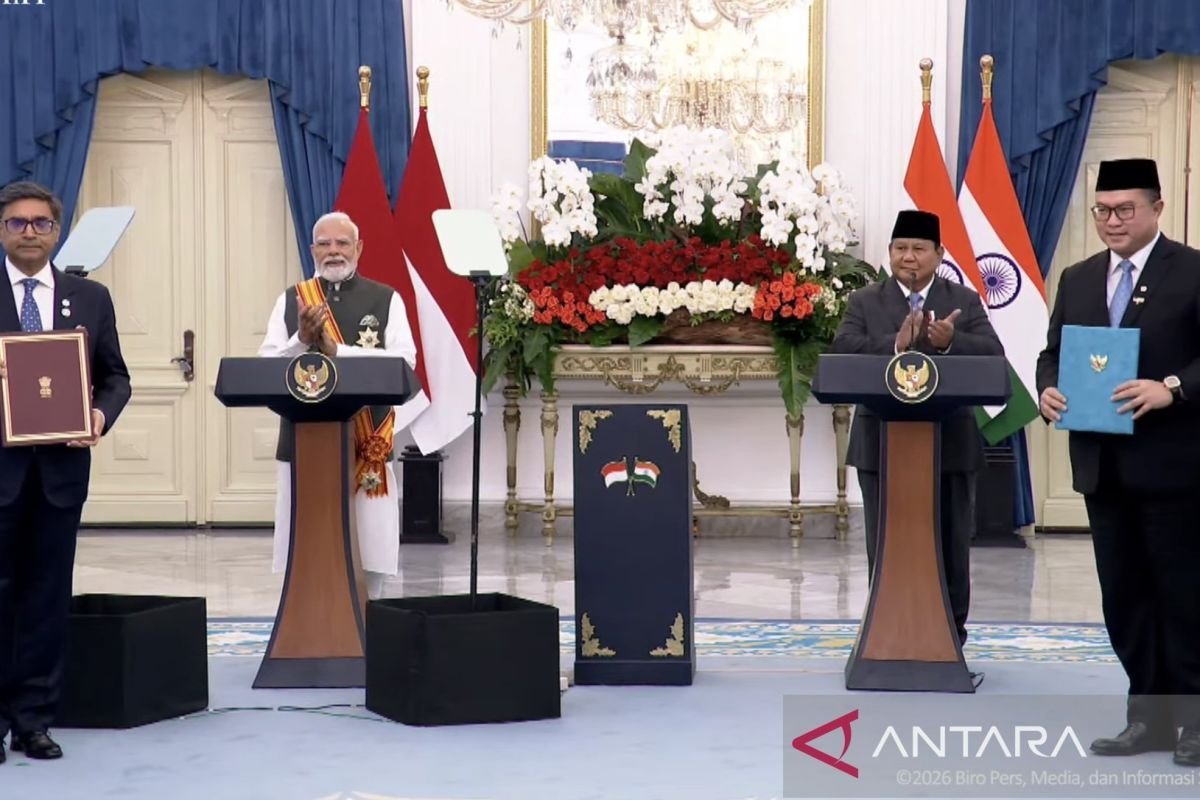 Indonesia dan India Sepakati 16 Kerja Sama, dari Pertahanan hingga Teknologi Ruang Angkasa