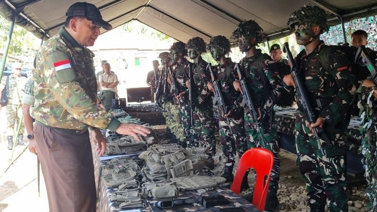 Menhan Tinjau Yonif TP 937, Tekankan Peran Prajurit dalam Pembangunan Nasional